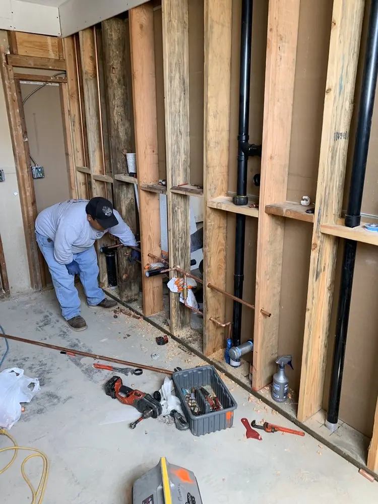 Commercial rough-in plumbing for Commercial Plumbing in Chestnut Ridge